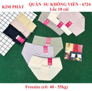 Block 5 cái quần lót su không viền mã 6724