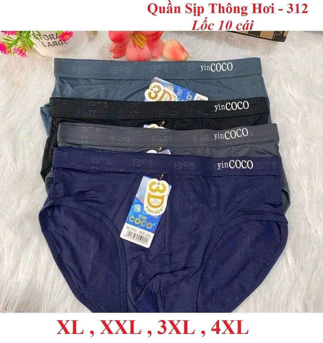 Block 5 cái quần lót nam thông hơi mã 312 loại 1
