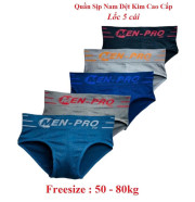 Block 5 cái quần lót nam dệt kim hàng loại 1