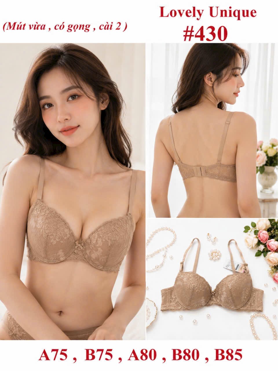 Áo Lovely mút vừa mã 430