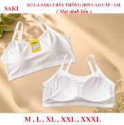 Áo lá học sinh mút liền hàng Việt Nam mã Saki 134